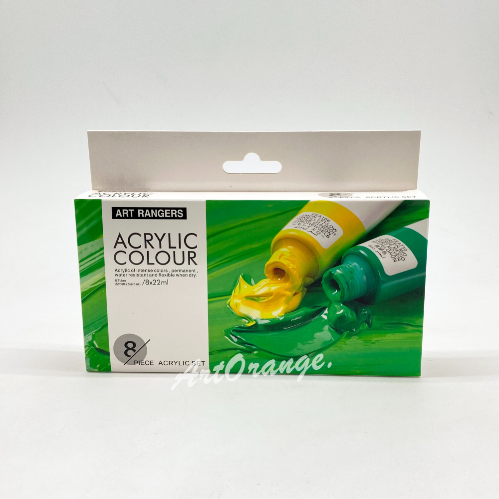 ART RANGERS 美邦壓克力顏料 8色x22ml (一般色系)-細節圖3