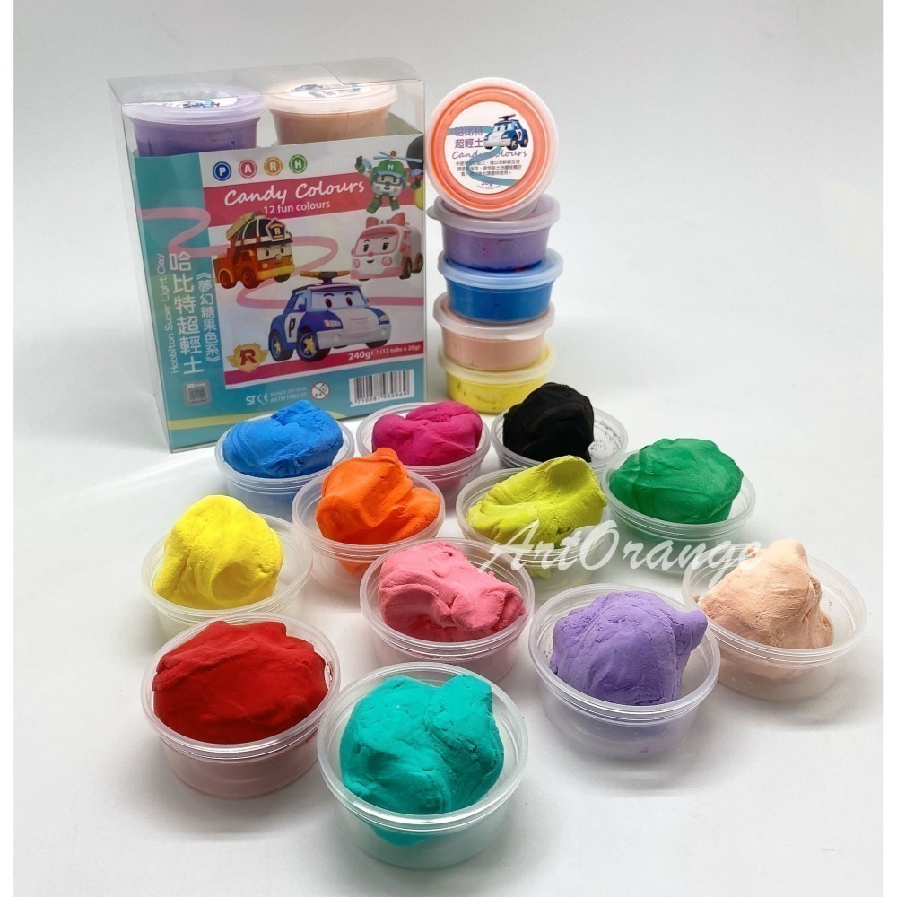 🎁兒童節禮物推薦｜12色兒童超輕土 DIY黏土組 POLI救援小英雄波力聯名 美勞手作材料-細節圖4