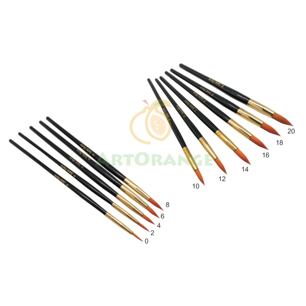 聖皮耶S.P.美術畫筆-圓頭(丸) 圓頭畫筆-細節圖3