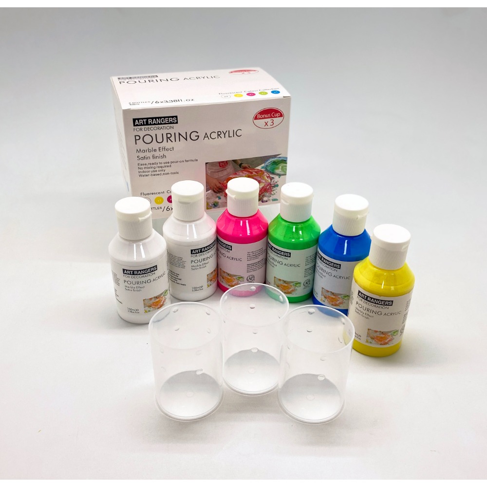 ❄️寒假優惠組合❄️ 流動畫創意組 [螢光色 / 一般色任選]-規格圖1