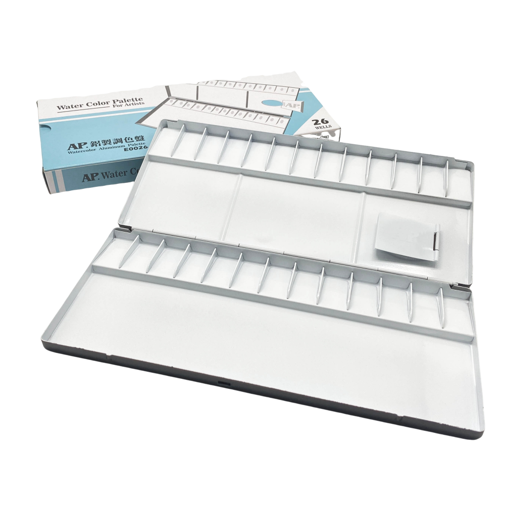 AP. 鋁製調色盤 20格/26格/30格 韓國製 調色盤-規格圖4