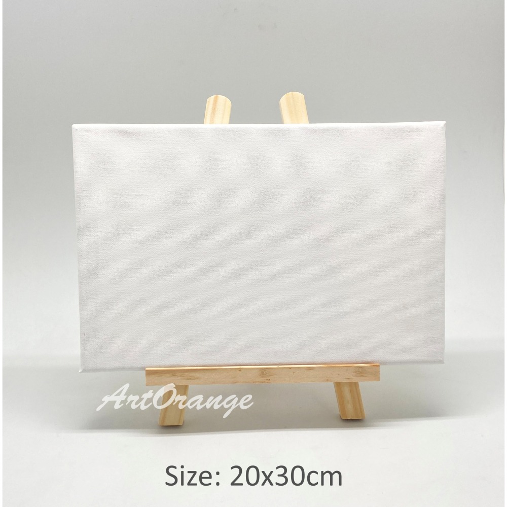 【滿件送顏料】美術畫布30張入 愛迪斯創意畫布20x20 20x30 25x30 30x30cm 正方形長方形純棉畫布-細節圖2