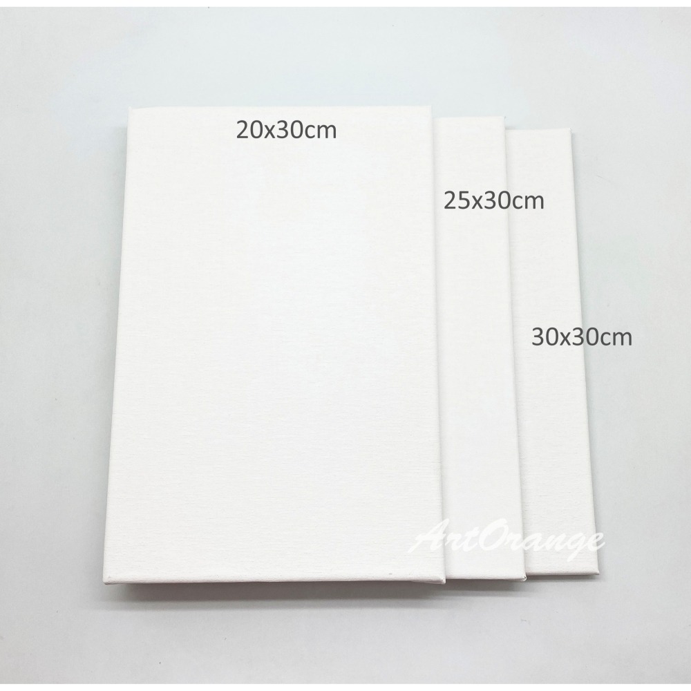 【滿件送顏料】美術畫布30張入 愛迪斯創意畫布20x20 20x30 25x30 30x30cm 正方形長方形純棉畫布-細節圖3