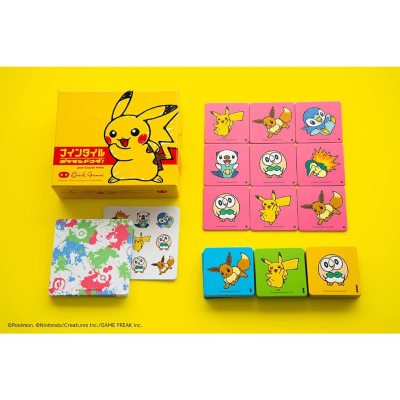 預購 日本 Oink game Nine tiles 寶可夢 找找樂 皮卡丘 正版桌遊 日文版 圖像辨識 拼圖遊戲