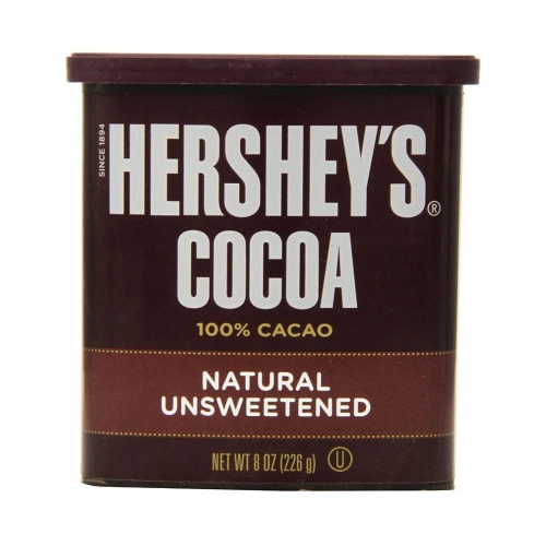 美國 預購 HERSHEY’S 好時天然不加糖可可粉【純可可粉】 226g / 罐 無糖 ⚈ Ɛ ⚈ ˵