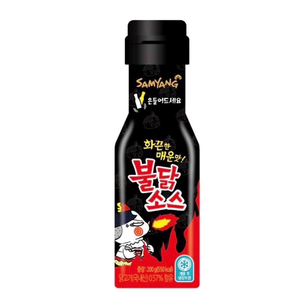 韓國 現貨 SAMYANG 三養 辣雞醬 火辣雞肉風味醬 美乃滋 火辣雞肉 辣椒醬 辣醬 雙倍辣醬 奶油白醬 蛋黃醬-規格圖1