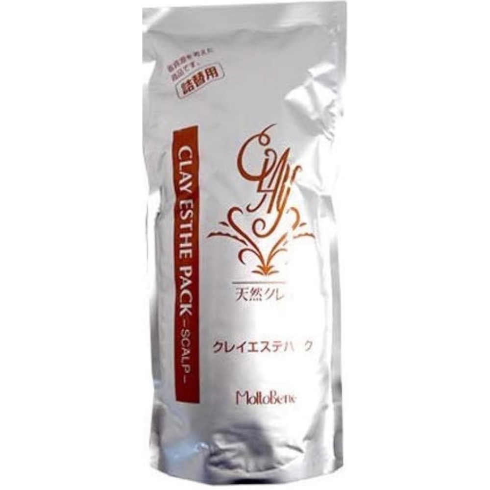 現貨 日本 MoltoBene 花朵蓓妮 海藻敷髮泥 Clay Esthe Pack 護髮 髮泥 髮膜 500ml-規格圖1