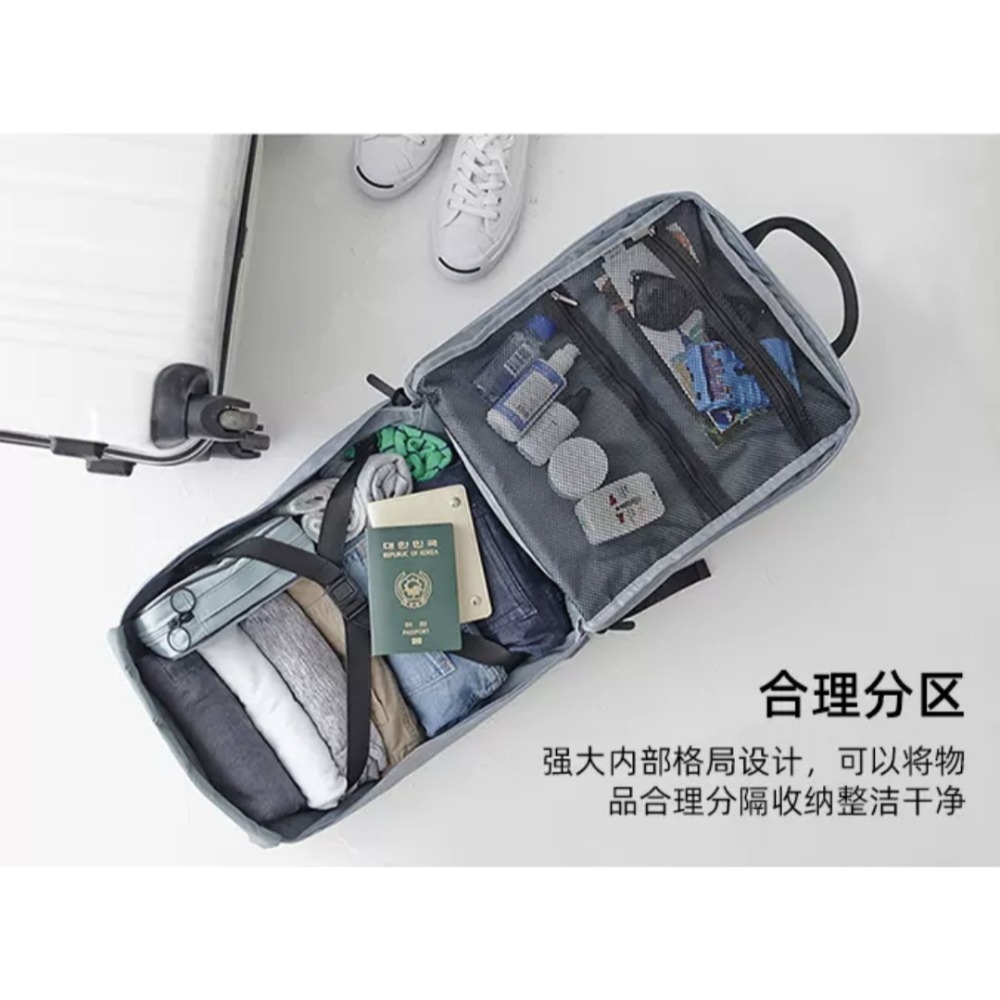 韓版肩背包書包後背包手提包短程旅行包出差包輕旅包-細節圖3
