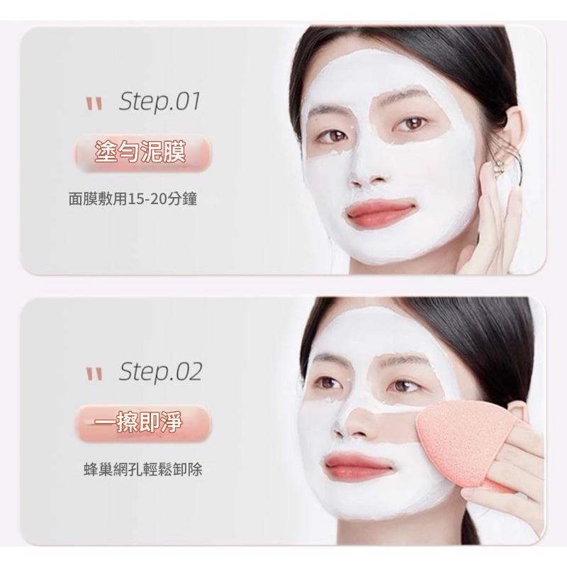 洗臉粉撲 粉撲 海綿洗臉 手套洗臉撲 手插式起泡潔面撲 遇水變大卸妝清潔-細節圖7