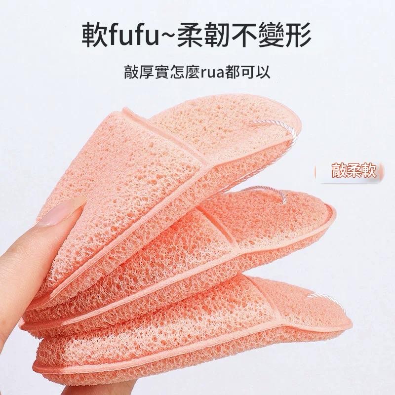 洗臉粉撲 粉撲 海綿洗臉 手套洗臉撲 手插式起泡潔面撲 遇水變大卸妝清潔-細節圖8