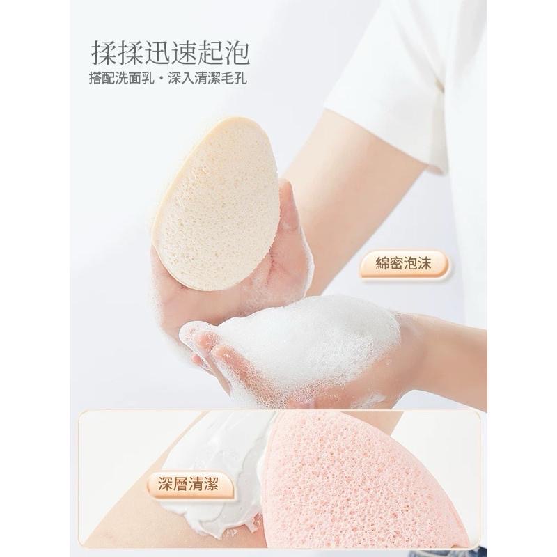 洗臉粉撲 粉撲 海綿洗臉 手套洗臉撲 手插式起泡潔面撲 遇水變大卸妝清潔-細節圖10