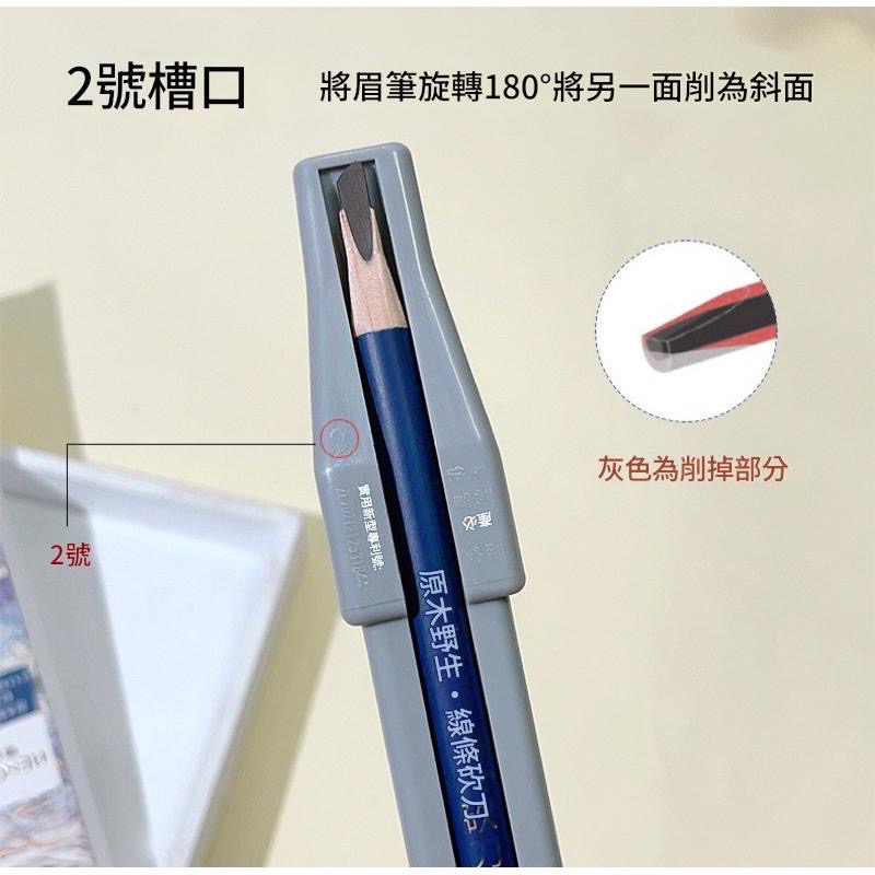 削筆器 亨絲 砍刀眉筆削筆器 削筆輔助工具-細節圖5