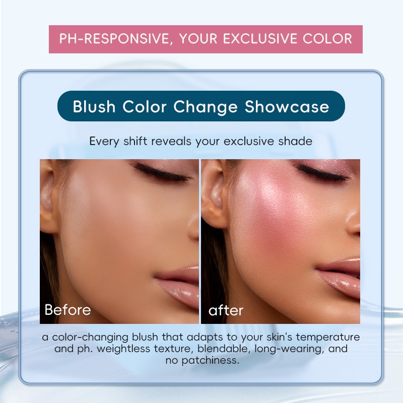 口紅 腮紅EnjoyFancy 溫感變色腮紅膏 唇頰兩用 9g-細節圖3