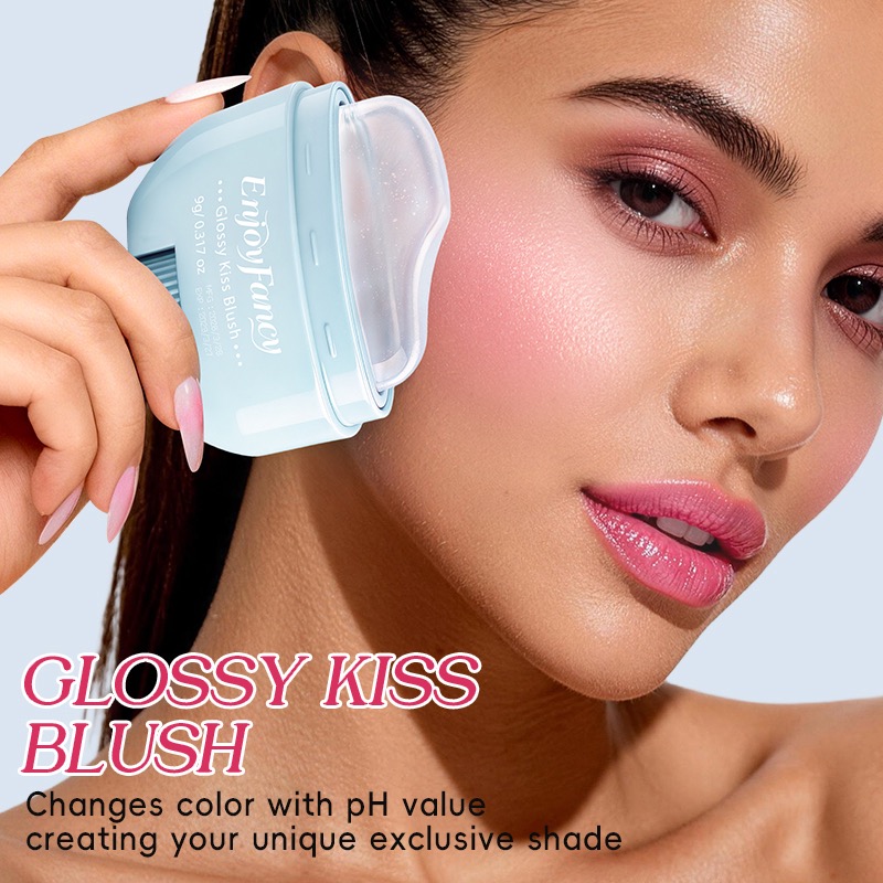 口紅 腮紅EnjoyFancy 溫感變色腮紅膏 唇頰兩用 9g-細節圖6