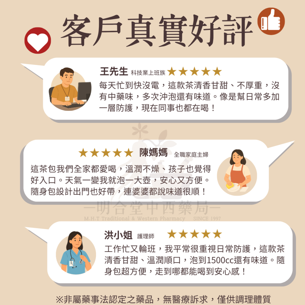🌿【防護-御方養氣飲】漢方中藥養生茶包|15g|藥師研發|臺灣製|金銀花 魚腥草 黃耆 薄荷等|增強體力·防護力-細節圖8