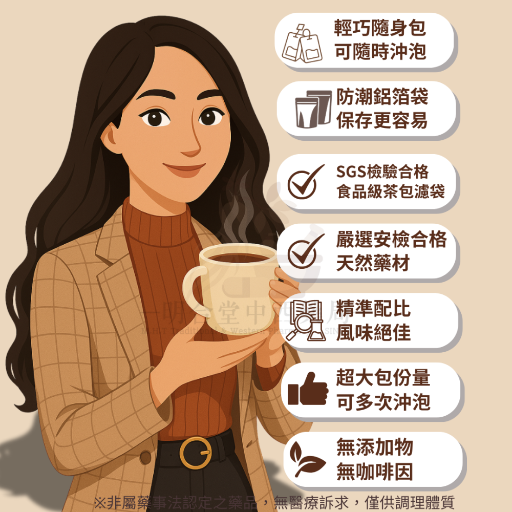 🌿【防護-御方養氣飲】漢方中藥養生茶包|15g|藥師研發|臺灣製|金銀花 魚腥草 黃耆 薄荷等|增強體力·防護力-細節圖10