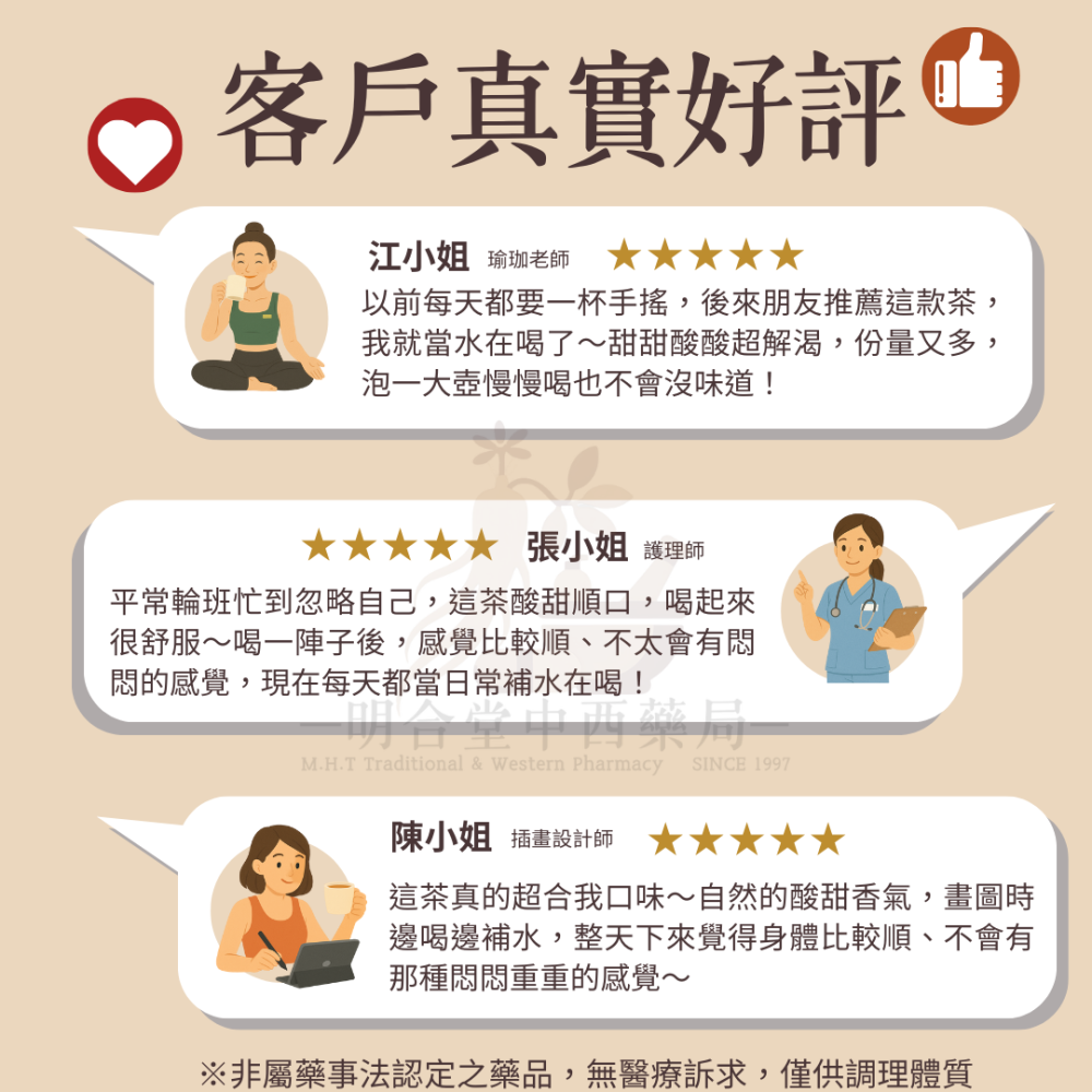 🌿【漢方茶包禮盒-輕韻纖露茶】輕盈代謝|15入|藥師研發|臺灣製|洛神 薏仁 仙楂等|促進代謝・維持消化道機能-細節圖7