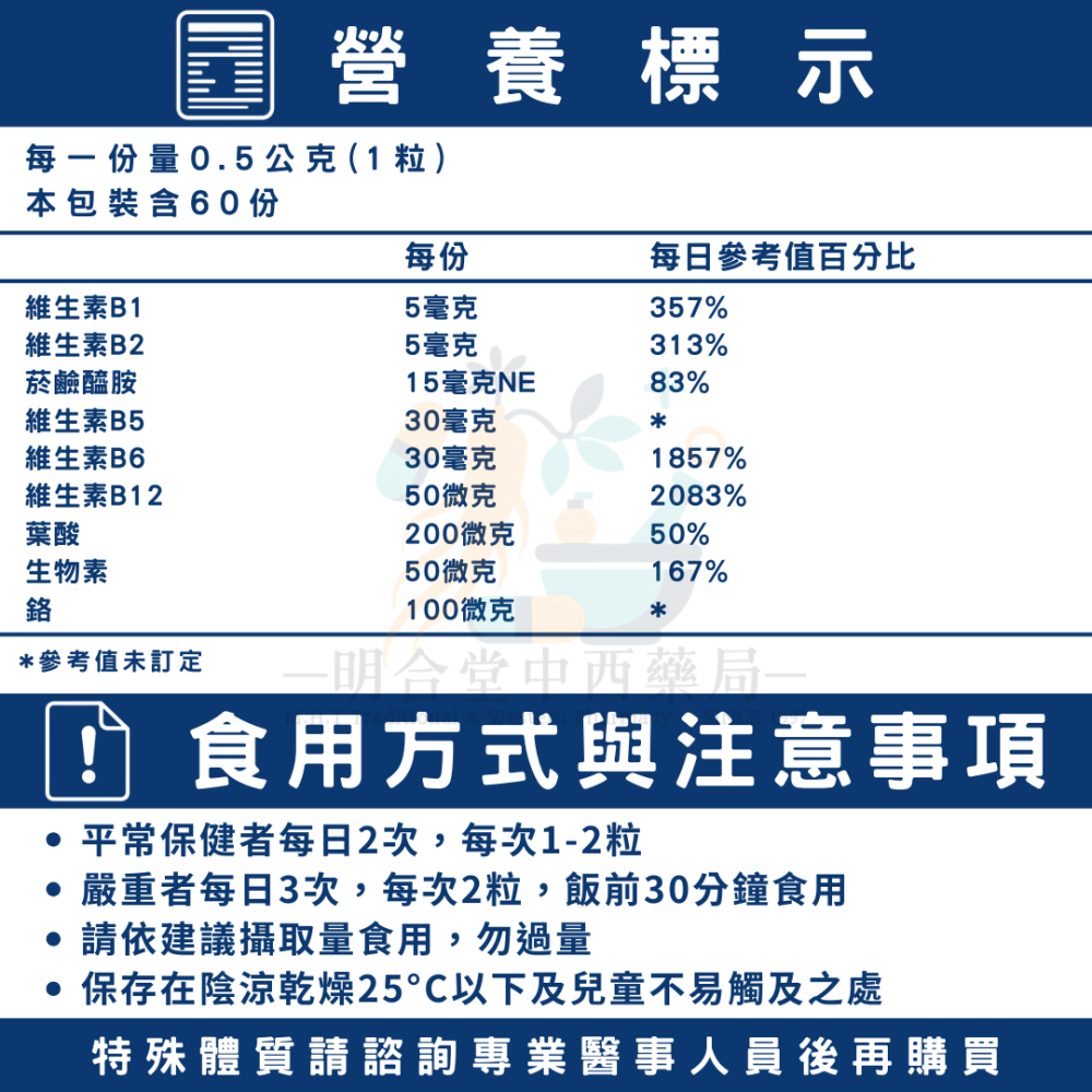 🌟【醣神 腸溶膜衣錠】藥師精選|60粒|加拿大藥廠製造|苦瓜胜肽·鉻酵母+B群·促進新陳代謝-細節圖7