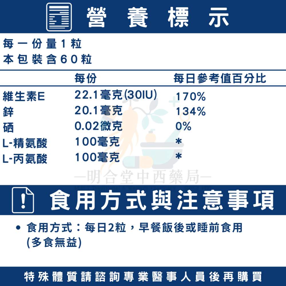 🌟【攝益壯 錠劑】藥師精選|60粒|美國加州生技大廠製造|南瓜子·急又頻掰掰·營養補給·健康維持-細節圖4