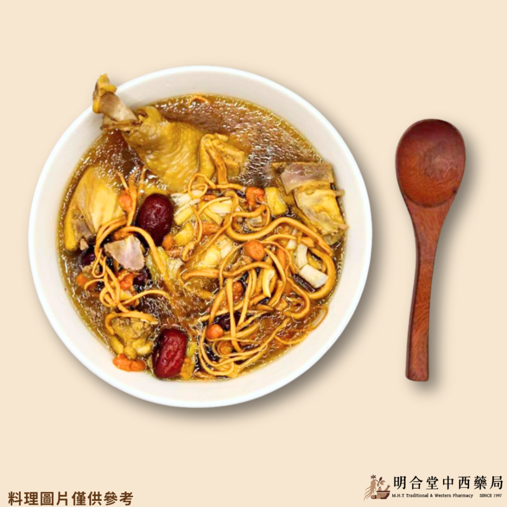 🍲【明合堂-御品黃金蟲草雞】藥師研製|臺灣製|燉補藥膳包|燉雞|增強體力·營養補給·滋補強身·家庭日常必備料理-細節圖3