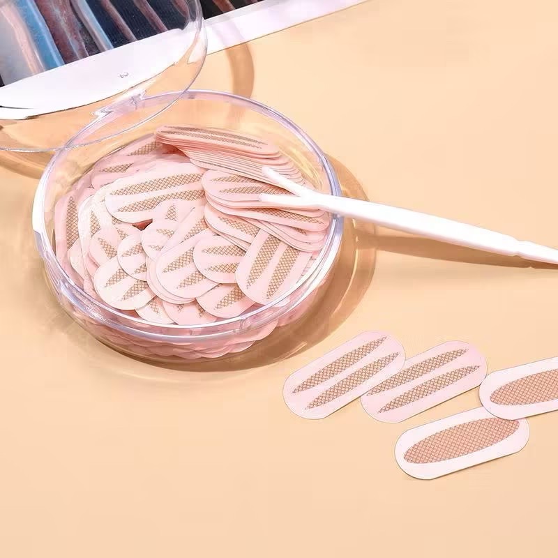 雙眼皮貼 双眼皮 眼皮貼 盒裝好攜帶 網紋隱匿雙眼皮貼-細節圖3