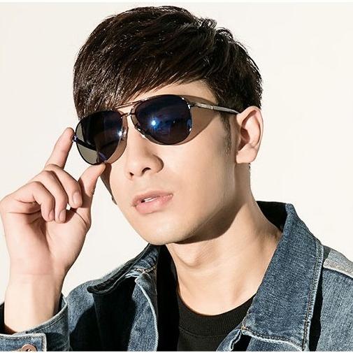 OT SHOP太陽眼鏡 台灣製MIT偏光彈簧鏡腳抗UV400墨鏡飛官橢圓框墨鏡  M05-細節圖4