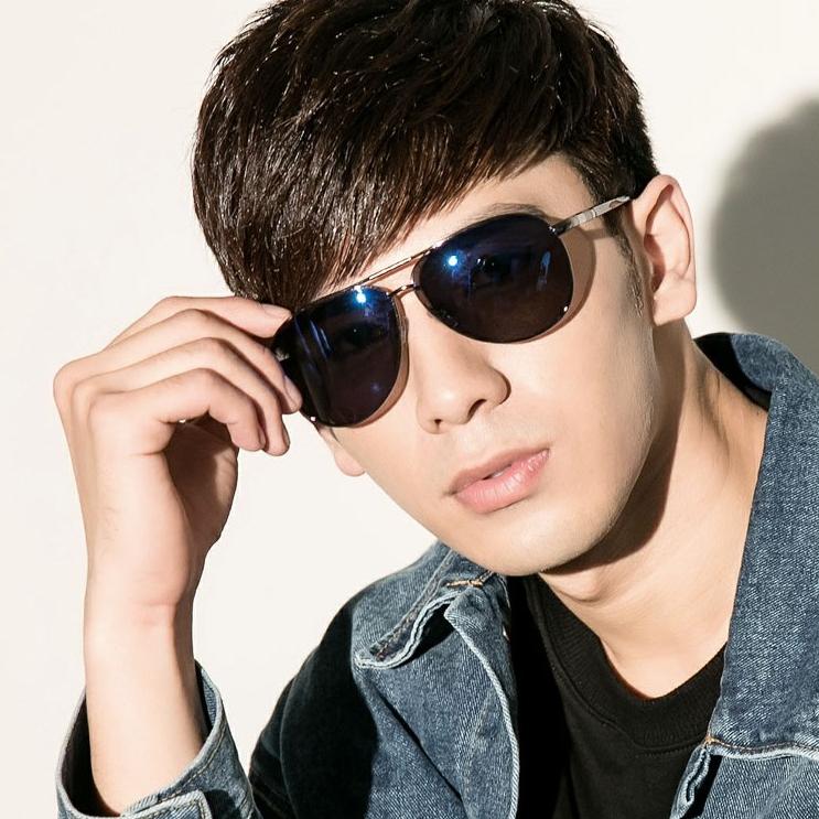 OT SHOP太陽眼鏡 台灣製MIT偏光彈簧鏡腳抗UV400墨鏡飛官橢圓框墨鏡  M05-細節圖5