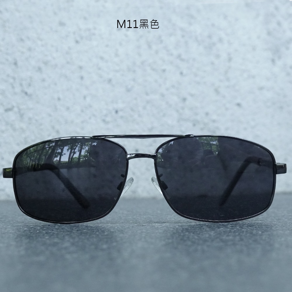 OT SHOP太陽眼鏡 台灣製MIT偏光彈簧鏡腳抗UV400墨鏡飛官橢圓框墨鏡  M05-規格圖9