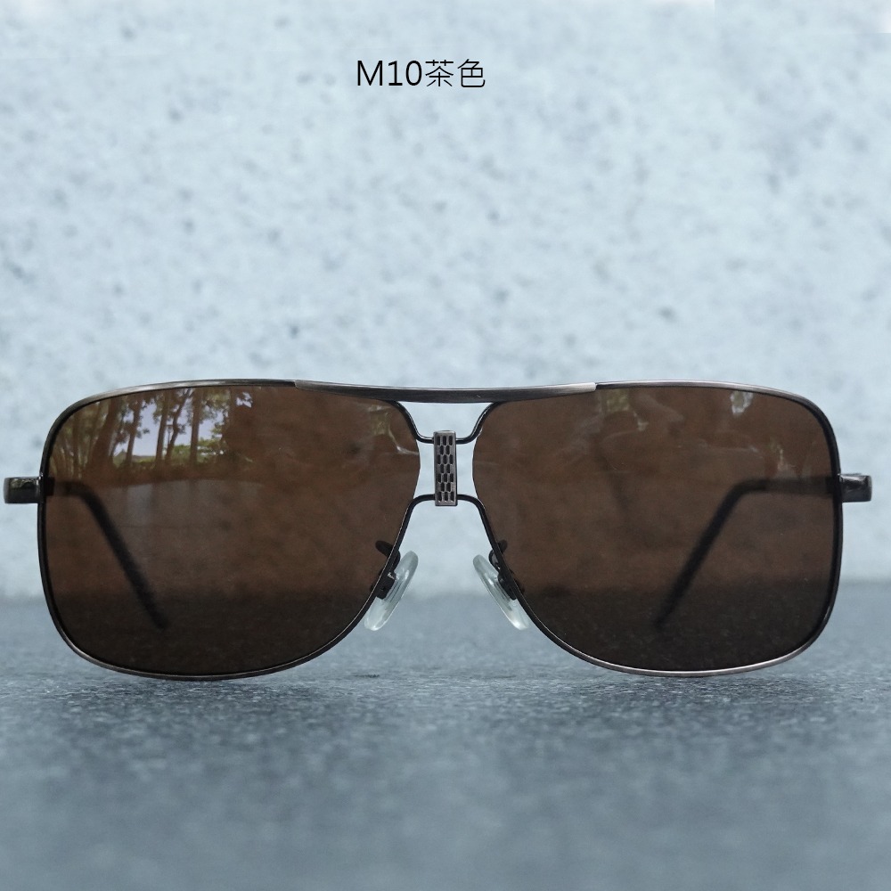 OT SHOP太陽眼鏡 台灣製MIT偏光彈簧鏡腳抗UV400墨鏡飛官橢圓框墨鏡  M05-規格圖9