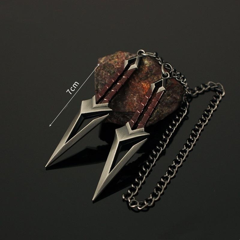 熱門黑波！Valorant 特戰英豪 黑波之刃鑰匙圈遊戲經典還原！ 周邊收藏 台灣現貨 快速出貨 高品質環保 模型設計-細節圖7