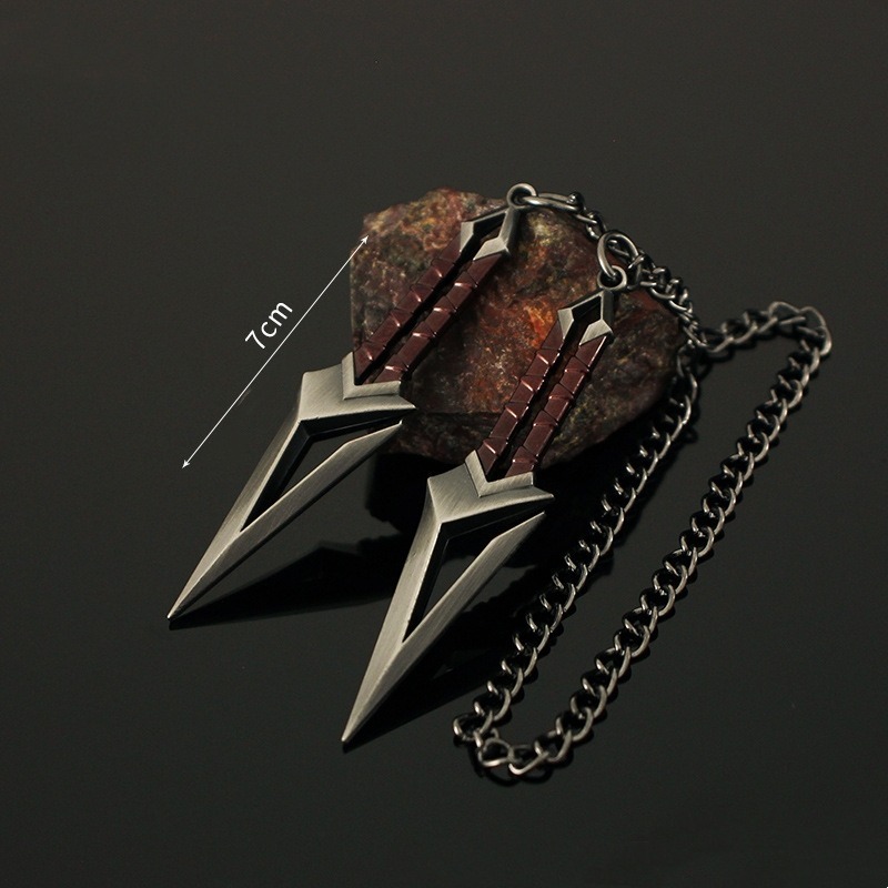 熱門黑波！Valorant 特戰英豪 黑波之刃鑰匙圈遊戲經典還原！ 周邊收藏 台灣現貨 快速出貨 高品質環保 模型設計-規格圖7