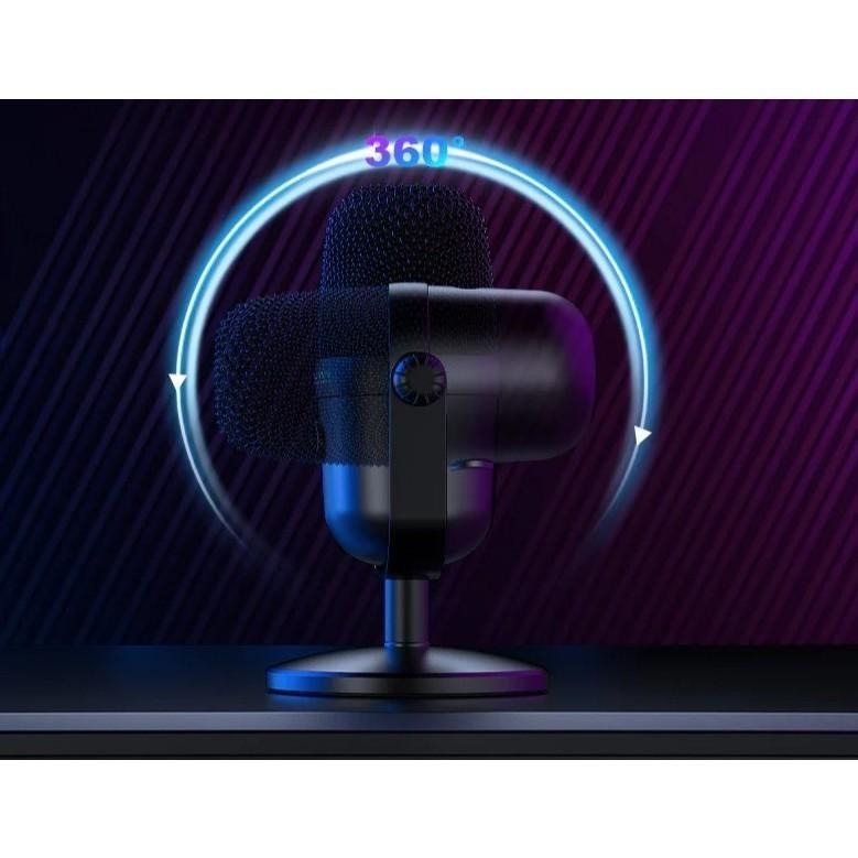 【ONIKUMA M830 台灣總代理】RGB桌上型麥克風 專業電競直播/遊戲語音/錄音麥克風 USB電腦麥克風-細節圖3