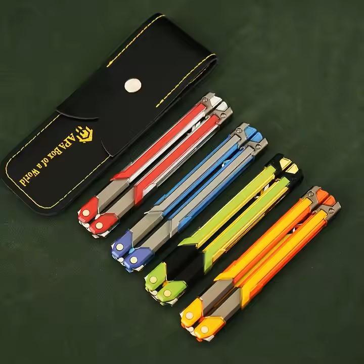 💥Valorant 特戰英豪周邊💥RGX11ZPRO蝴蝶刀 合金材質模型玩具擺件  模型收藏品 無畏契約 現貨-細節圖3