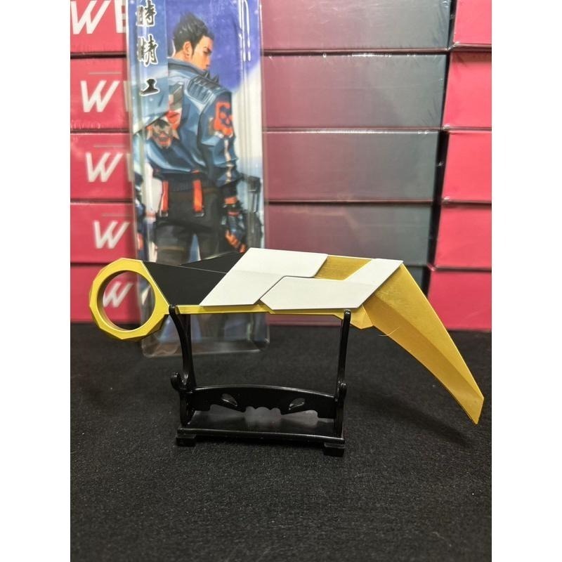 Valorant 特戰英豪 紫金狂潮爪刀折疊款 周邊收藏  玩具模型 送禮自用 高品質環保-細節圖7