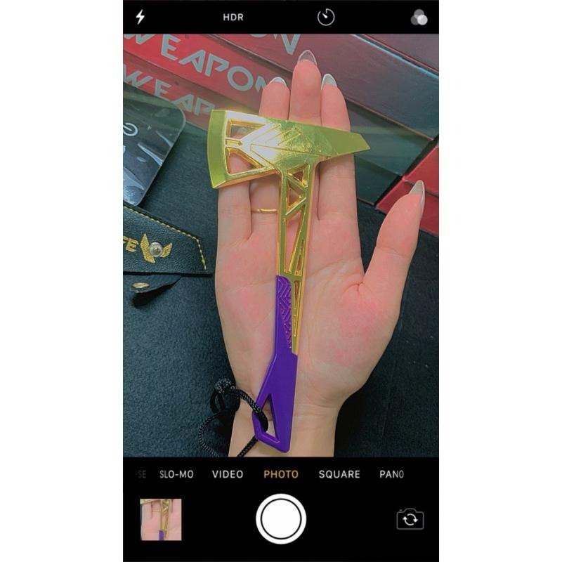 Valorant 特戰英豪 紫金狂潮戰斧 周邊收藏 台灣現貨 快速出貨 玩具模型 送禮自用 高品質環保 模型設-細節圖6