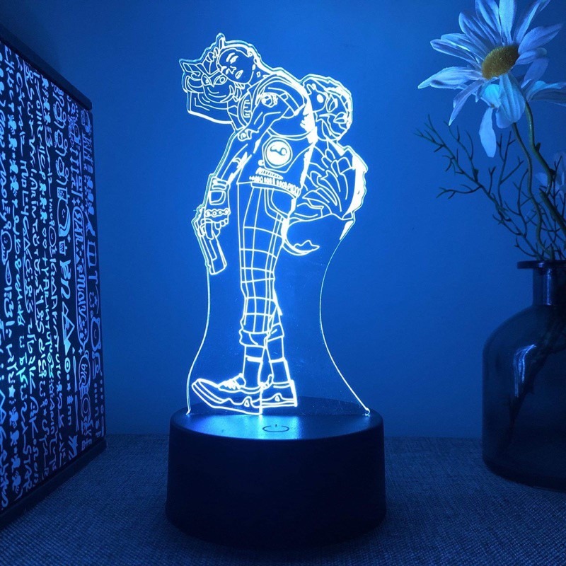 Valorant 特戰英豪 16色高質感RGB桌上型蓋克寵物Wingman 幅能核心夜光燈 3D懸浮-規格圖5