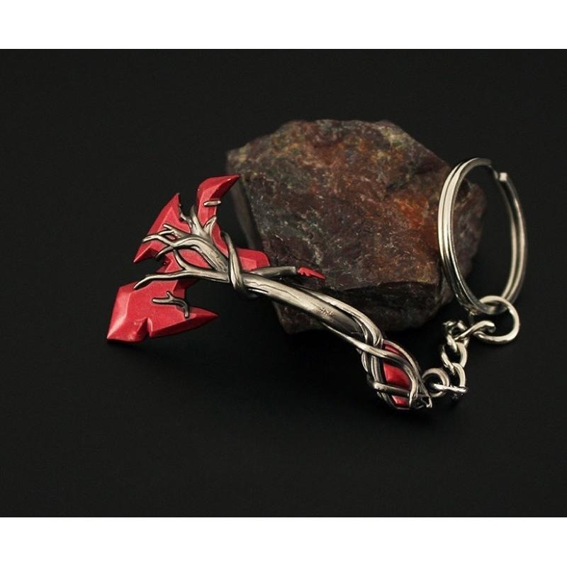 新品上市！Valorant 特戰英豪 蓋亞復仇2.0斧頭鑰匙圈 模型 周邊收藏 玩具模型 高品質環保-細節圖4