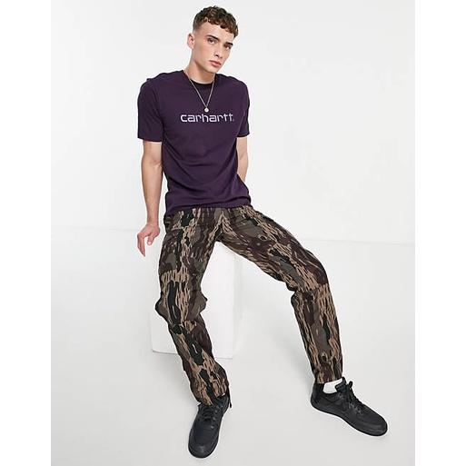 Carhartt WIP Script T-shirt 紫色LOGO 圓領短袖 S號 現貨-細節圖4