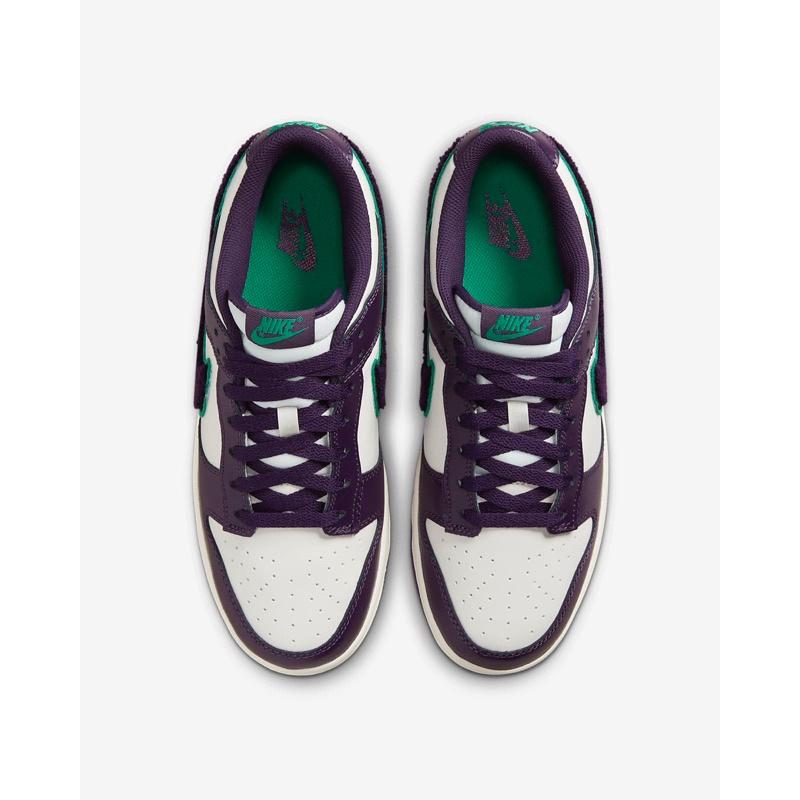 【台灣現貨】 日本官網訂購 Nike Dunk Retro紫色羊毛氈 低筒休閒運動鞋 US11 DQ7683-100-細節圖4