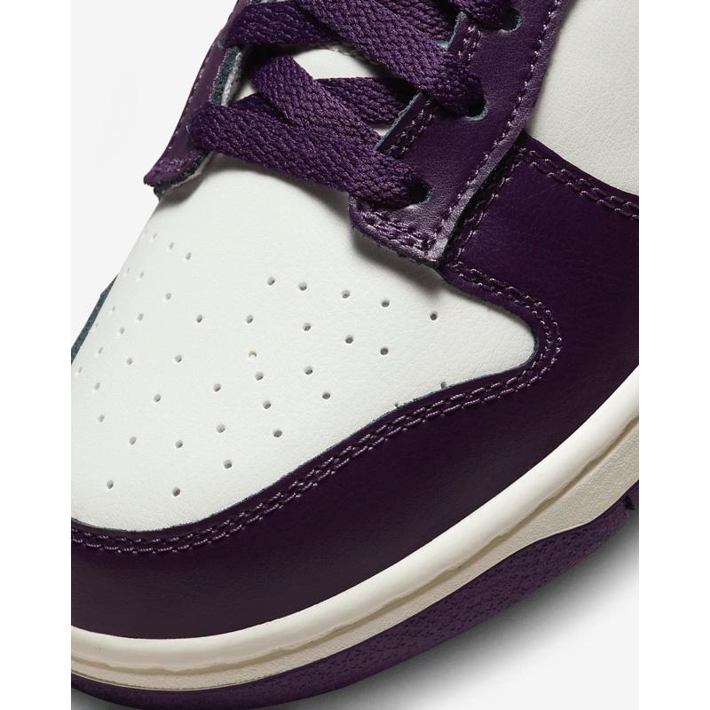 【台灣現貨】 日本官網訂購 Nike Dunk Retro紫色羊毛氈 低筒休閒運動鞋 US11 DQ7683-100-細節圖7