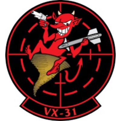 美國海軍 VX-31 第31空中測試與評估中隊 圓形徽章 防水防曬3m貼紙 top gun 捍衛戰士 阿湯哥 88mm