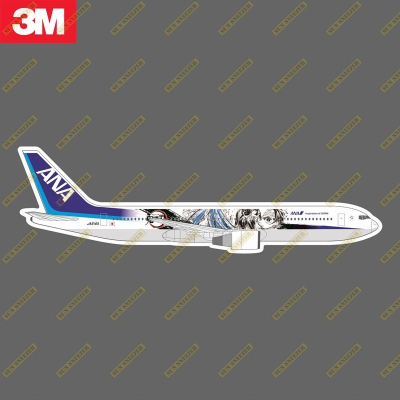 貴重 ANA 鬼滅の刃 B 767 飛行機 実直 モデル＆ 炭治郎 禰豆子