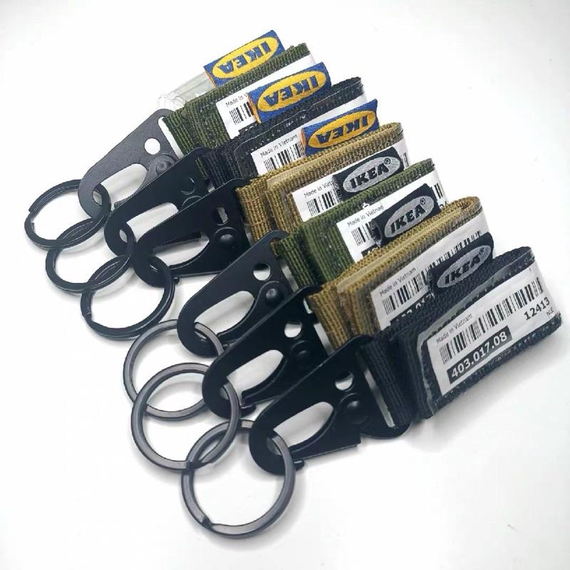 IKEA 鷹嘴鈎 鑰匙圈 登山 軍用勾扣鑰匙圈 掛鉤 登山扣 戰術鑰匙圈 軍規鑰匙扣 Outdoor 戶外風格-細節圖3