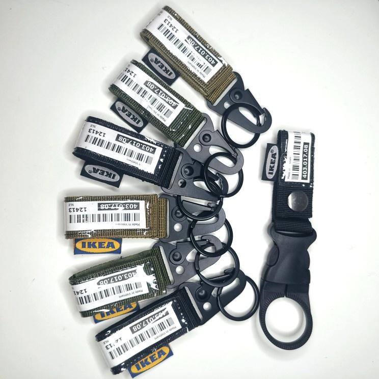 IKEA 鷹嘴鈎 鑰匙圈 登山 軍用勾扣鑰匙圈 掛鉤 登山扣 戰術鑰匙圈 軍規鑰匙扣 Outdoor 戶外風格-細節圖4