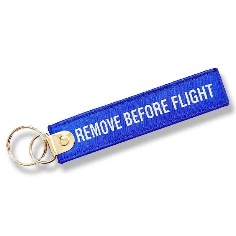 ANA 全日空 777 飛行前拆除 REMOVE BEFORE FLIGHT CREW BAGGAGE 刺繡鑰匙圈-細節圖3