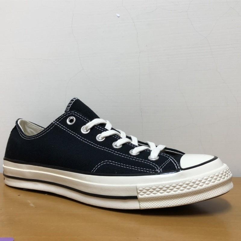 台灣現貨 Converse 1970 黑色 CHUCK 70  低筒復古帆布鞋 26.5cm 男女可著 162058C-細節圖6