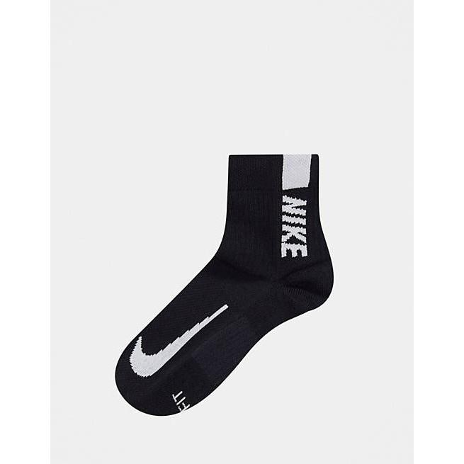 Nike Running 2 件裝 LOGO刺繡 踝襪  短襪 黑色 US8-11 吸汗 排汗 跑步 運動-細節圖2