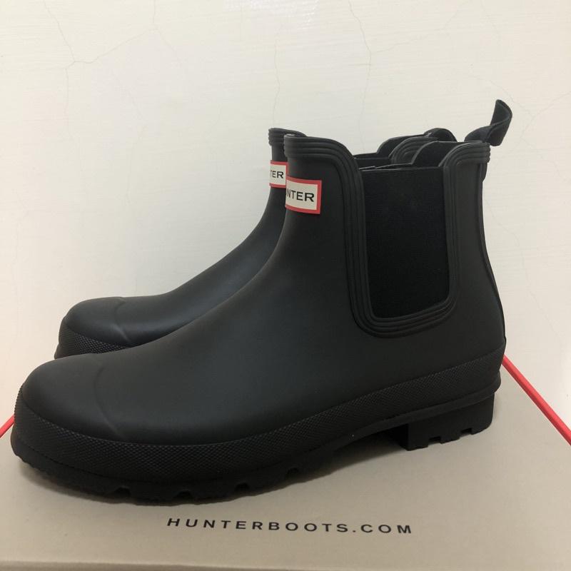 【台灣現貨】 Hunter 雀兒喜雨靴 男 Original Chelsea Boots 修身短靴 雨鞋 防水鞋 防雨靴-細節圖2