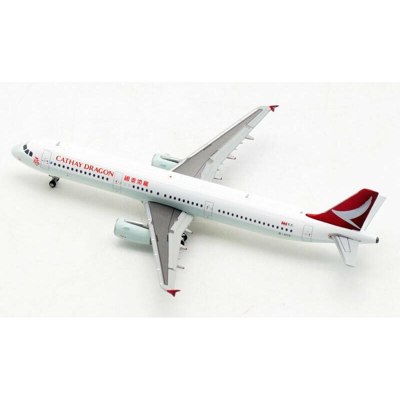 JC Wings 1/400 國泰港龍 A321 B-HTF BBOX4007 金屬飛機模型(不含展示架)-細節圖2