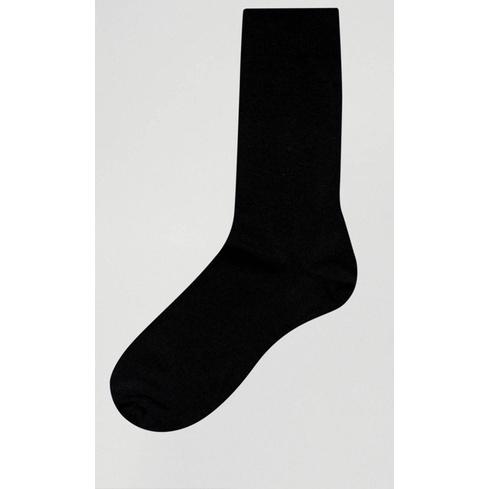 英國購入 New look 紳士襪 長襪 薄款 透氣 黑色 五入組-細節圖2